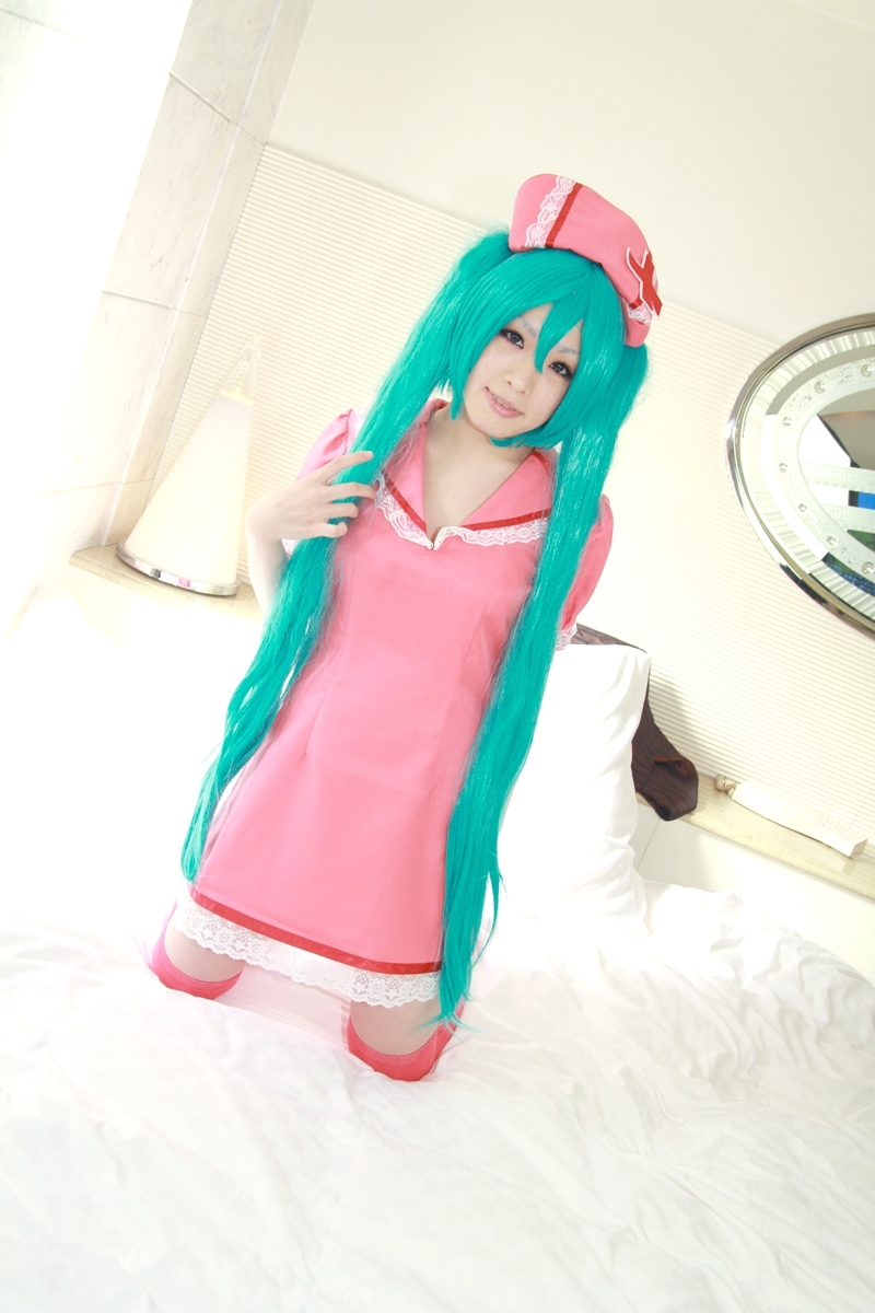 [Cosplay] Vocaloid Sexy Nurse Hatsune Miku